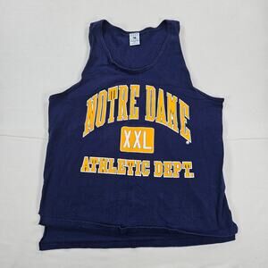 Vintage Galt Sand Notre Dame Fighting Irish Athletic Dept Tank Top Size Large